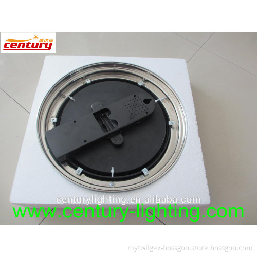 double neon tube neon clock